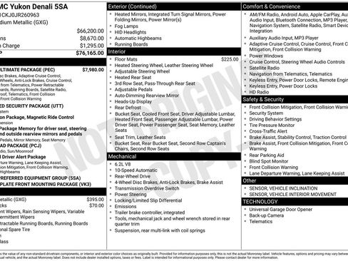 Used 2018 GMC Yukon Denali w/ Denali Ultimate Package image 30