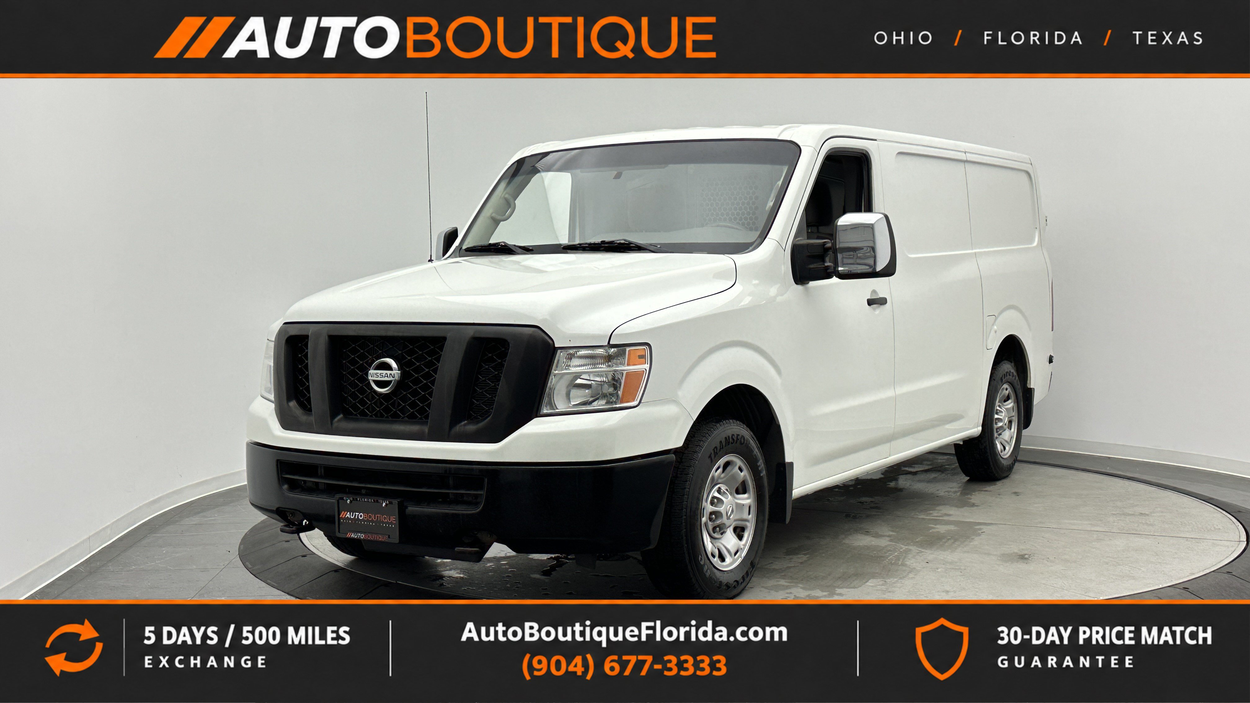 Used 2019 Nissan NV 2500 SV w/ Navigation Package RWD image 1