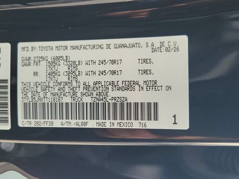 Used 2026 Toyota Tacoma SR5 AWD/4WD image 24