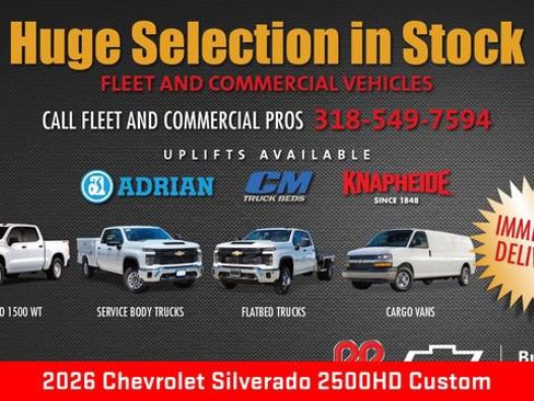 New 2026 Chevrolet Silverado 2500 Custom image 2