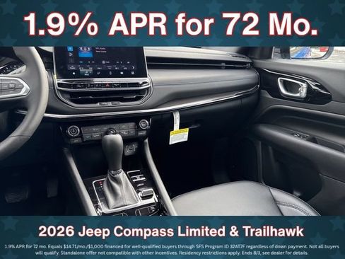 New 2026 Jeep Compass Limited AWD/4WD image 21