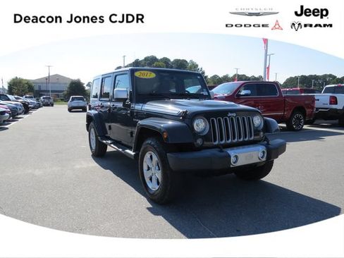 Used 2017 Jeep Wrangler Unlimited Sahara w/ Quick Order Package 24E Chief AWD/4WD image 1