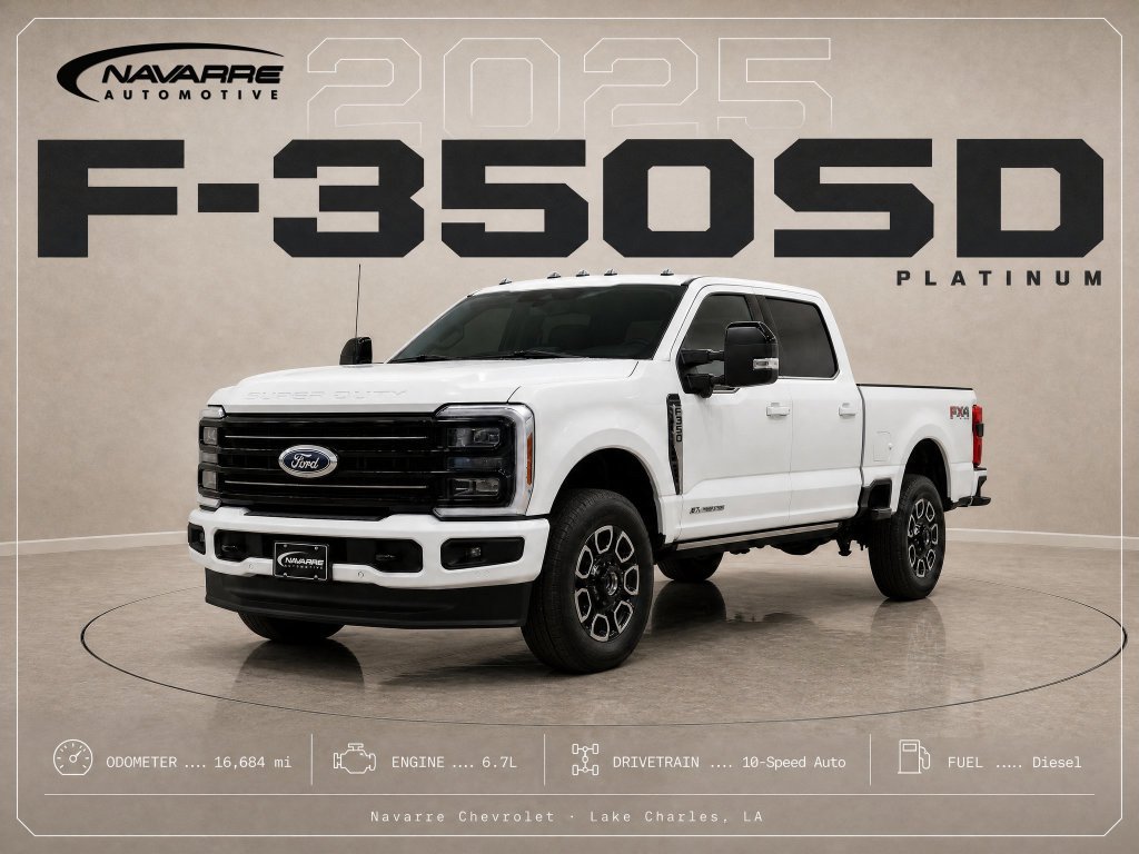 Used 2025 Ford F350 Platinum AWD/4WD image 1