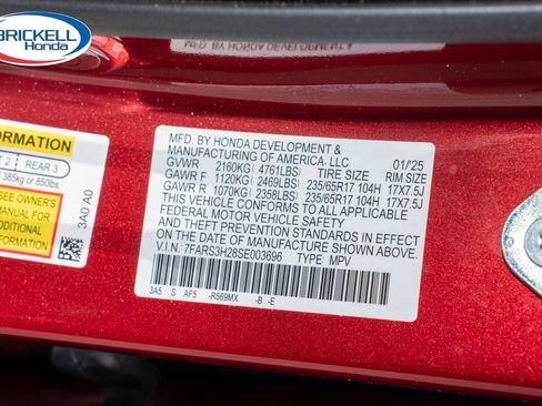 Certified 2025 Honda CR-V LX image 38