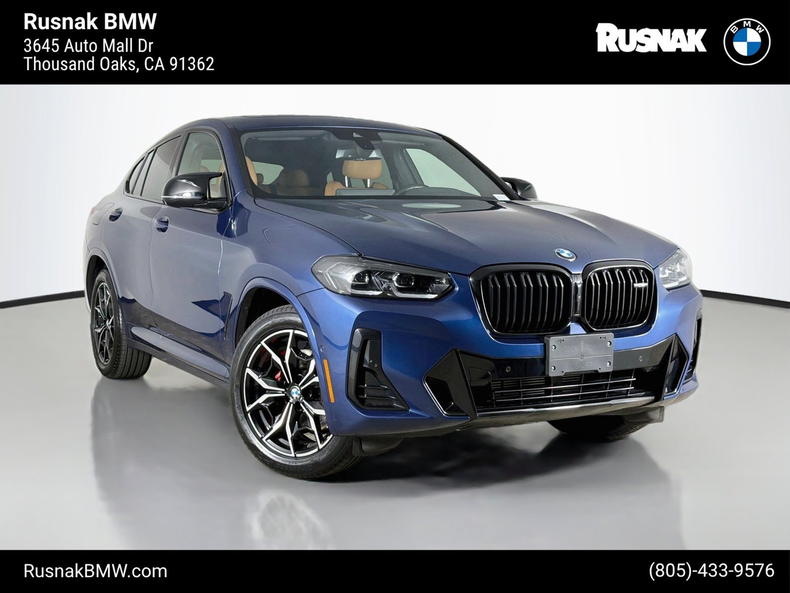 Certified 2025 BMW X4 M40i w/ Premium Package AWD/4WD image 1
