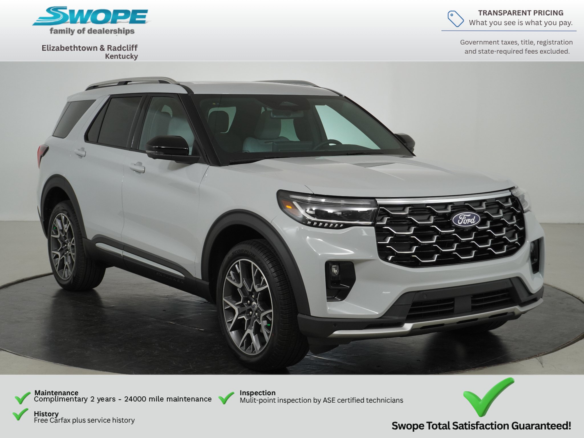 New 2027 Ford Explorer Platinum w/ 3.0L Ultimate Package AWD/4WD image 1