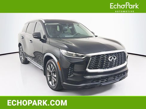 Used 2023 INFINITI QX60 Luxe w/ Cargo Package FWD image 1
