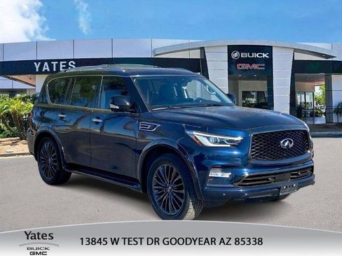 Used 2022 INFINITI QX80 Premium Select w/ Cargo Package image 1