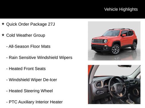Used 2017 Jeep Renegade Latitude w/ Popular Equipment Group image 5