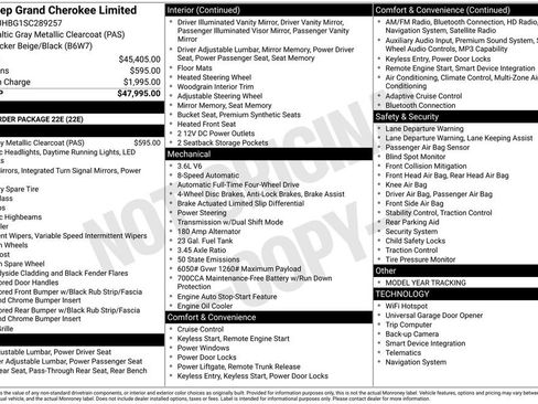 Used 2025 Jeep Grand Cherokee Limited AWD/4WD image 2