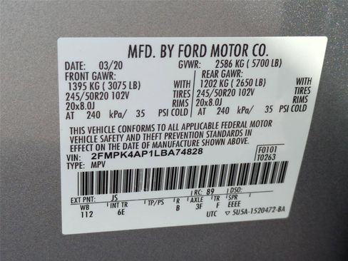 Used 2020 Ford Edge ST image 23