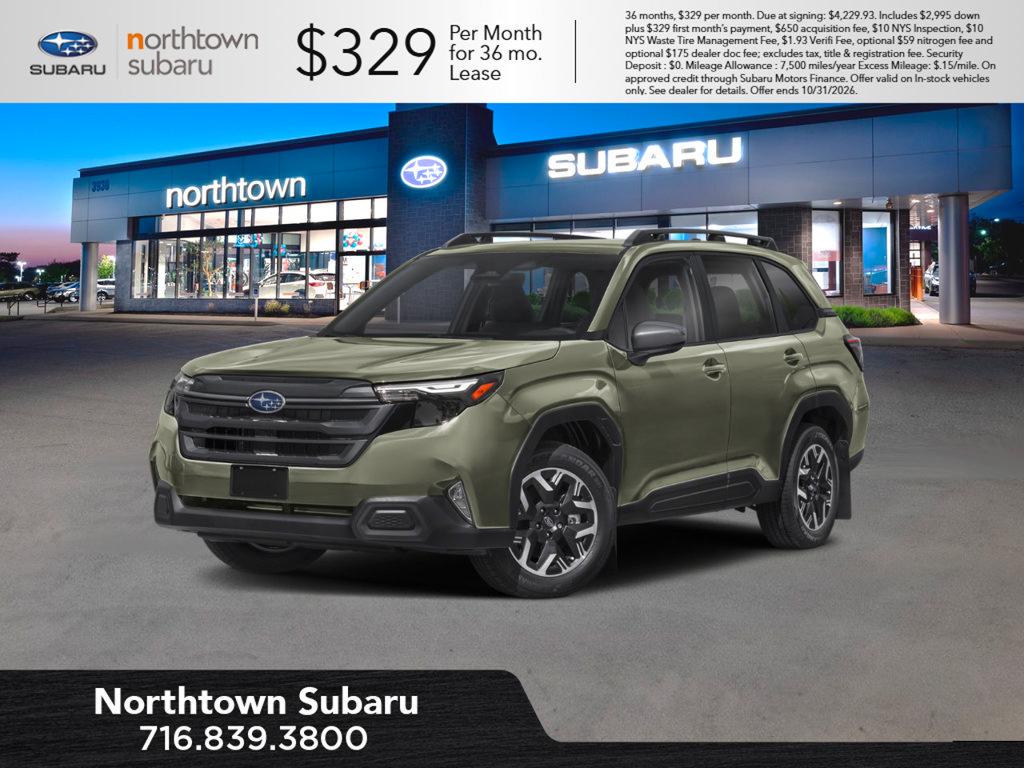 New 2026 Subaru Forester Premium AWD/4WD image 1