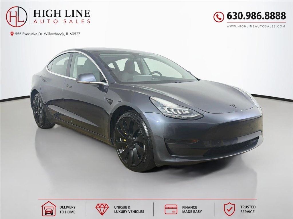 Used 2018 Tesla Model 3 Performance AWD/4WD image 1