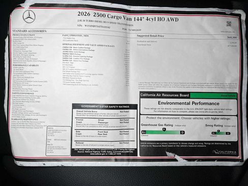 Used 2026 Mercedes-Benz Sprinter 2500 image 45
