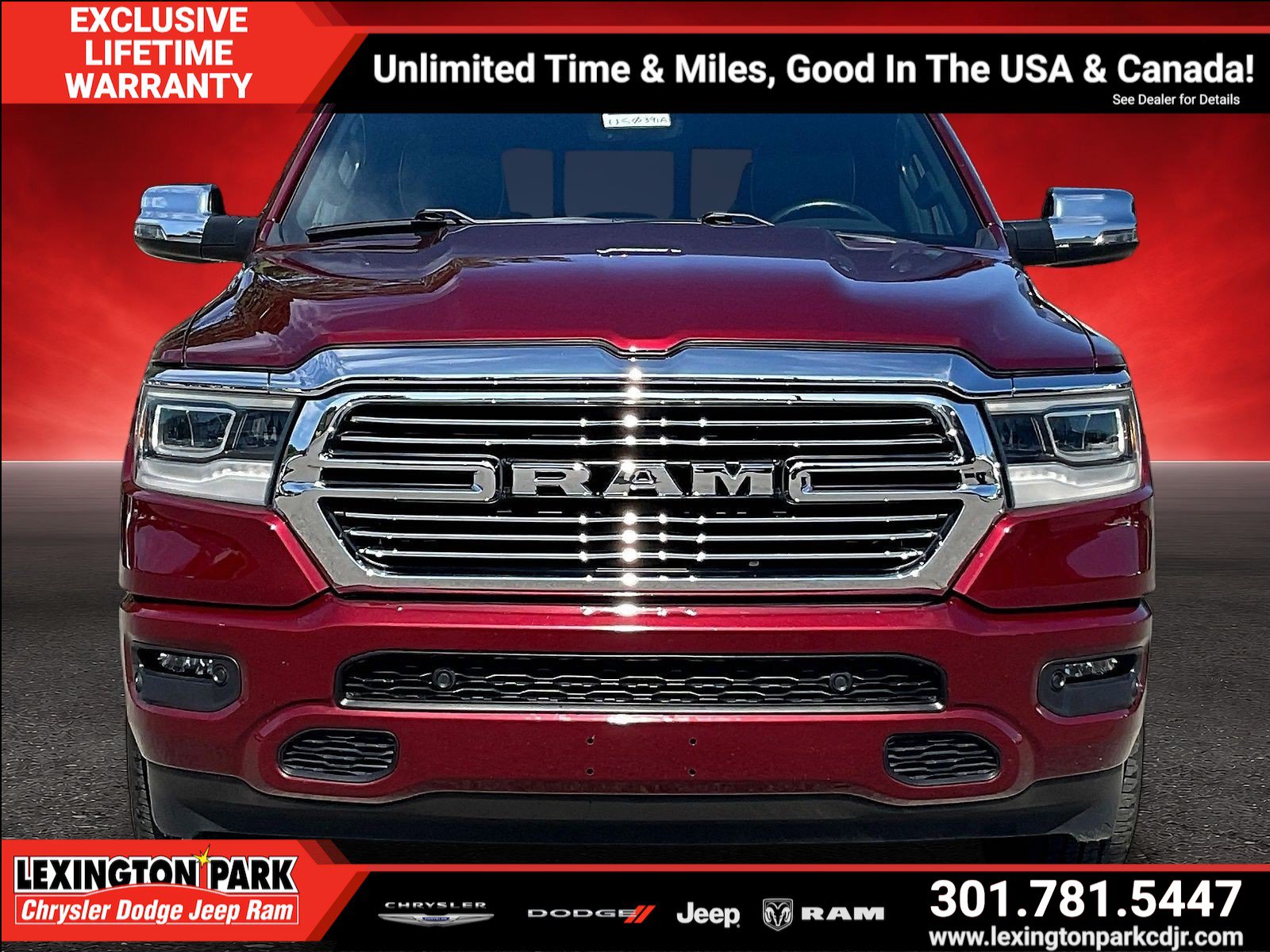 Used 2023 RAM 1500 Laramie AWD/4WD image 2