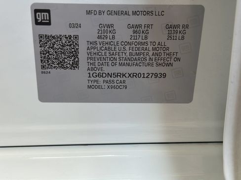 Certified 2024 Cadillac CT5 Premium Luxury RWD image 28
