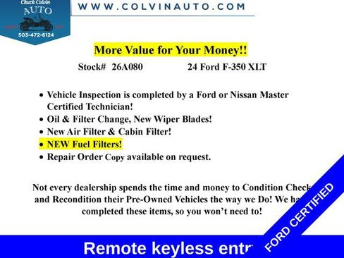 Used 2024 Ford F350 XLT AWD/4WD image 2