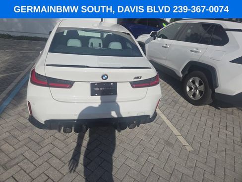 Used 2024 BMW M3 Competition w/ Parking Assistance Package RWD image 9