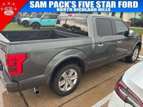 Used 2016 Ford F150 Platinum w/ Equipment Group 701A Luxury RWD image 3