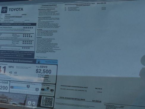 New 2026 Toyota Crown Limited image 15