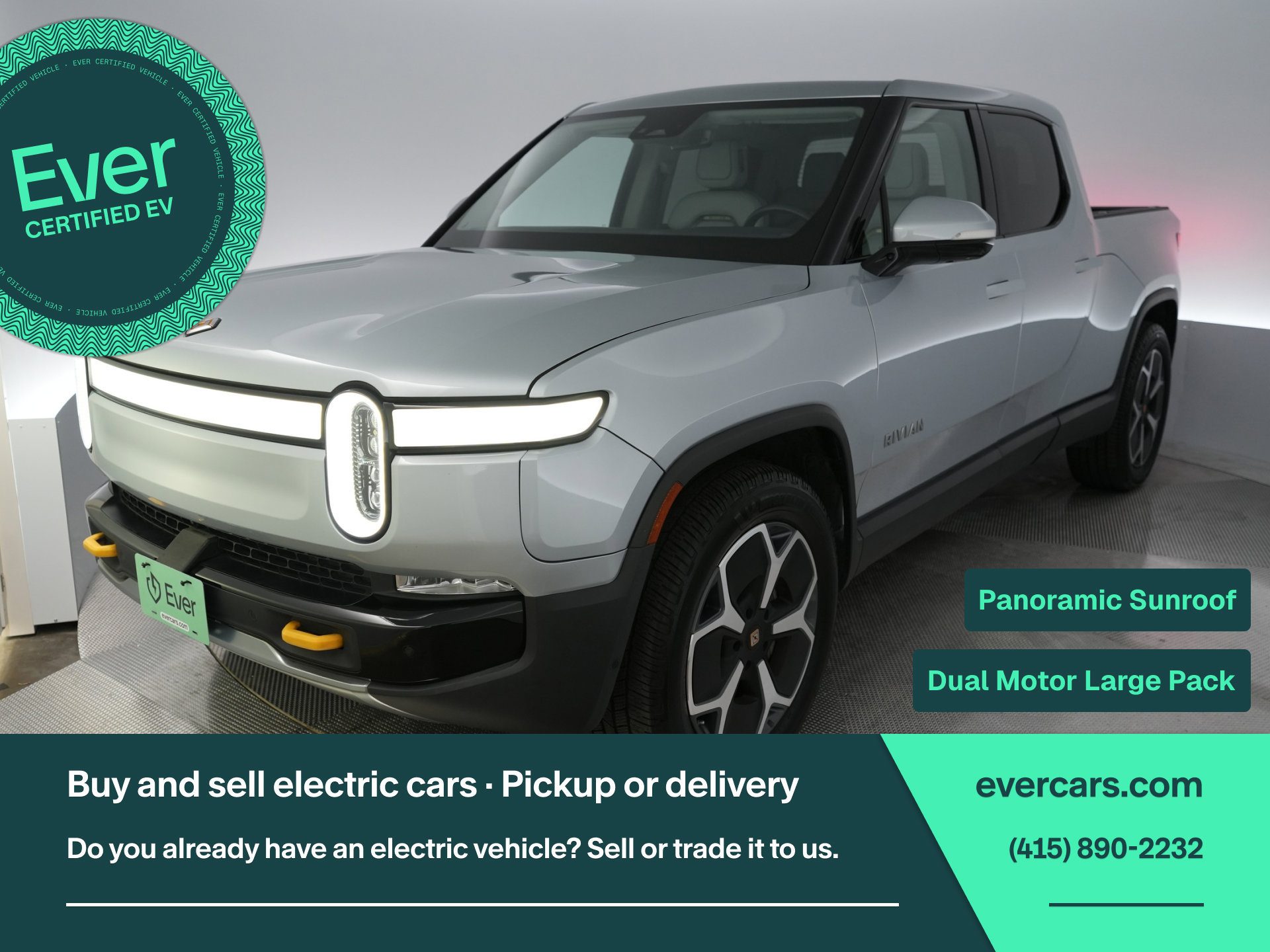 Used 2024 Rivian R1T Adventure Dual AWD/4WD image 1