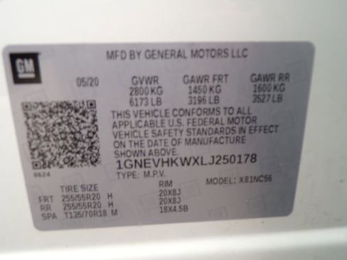 Used 2020 Chevrolet Traverse LT w/ LPO, Blackout Package image 29