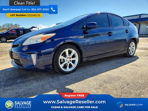 Used 2013 Toyota Prius Four w/ Deluxe Solar Roof Pkg image 1