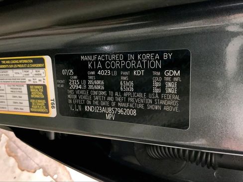 Certified 2025 Kia Soul LX w/ LX Technology Package FWD image 31