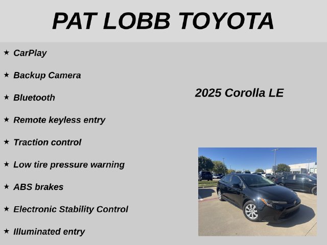 Used 2025 Toyota Corolla LE FWD image 15