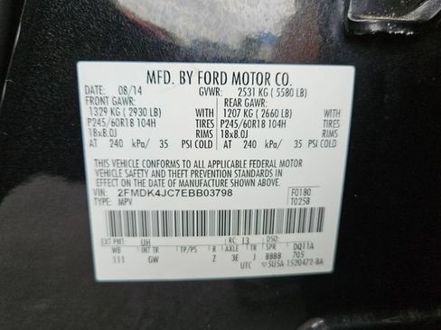 Used 2014 Ford Edge SEL w/ Equipment Group 205A AWD/4WD image 16