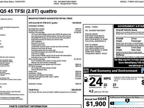 Used 2019 Audi Q5 2.0T Premium Plus w/ Premium Plus Package image 12