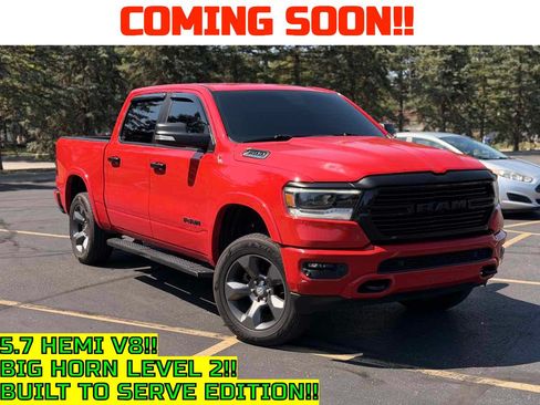 Used 2021 RAM 1500 Big Horn w/ Built-to-serve Edition AWD/4WD image 1