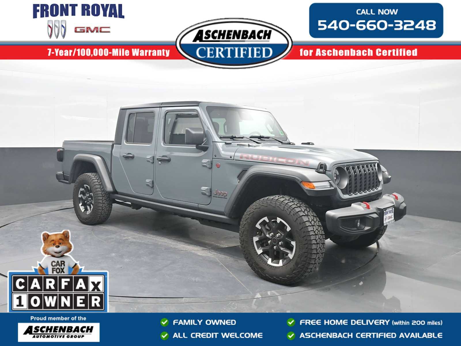 Used 2026 Jeep Gladiator Rubicon AWD/4WD image 1