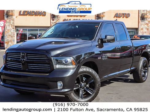 Used 2017 RAM 1500 Sport w/ Black Ram 1500 Sport Group RWD image 1