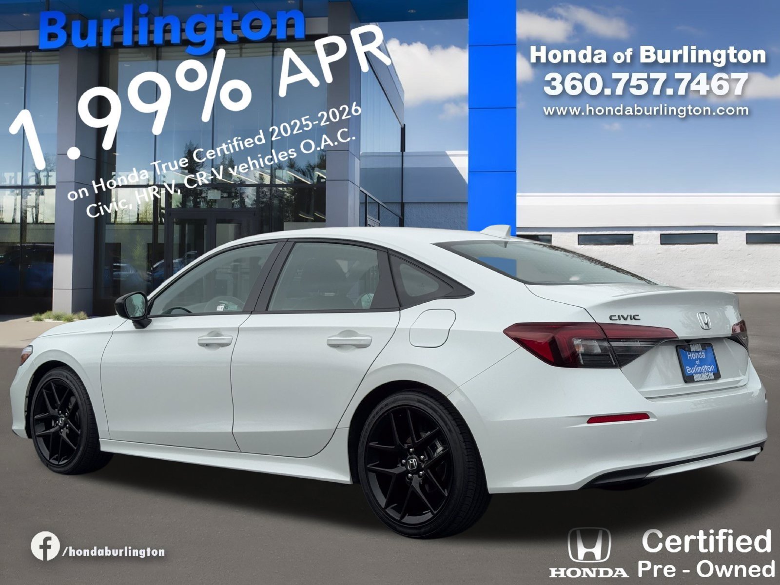 Certified 2026 Honda Civic Sport image 4