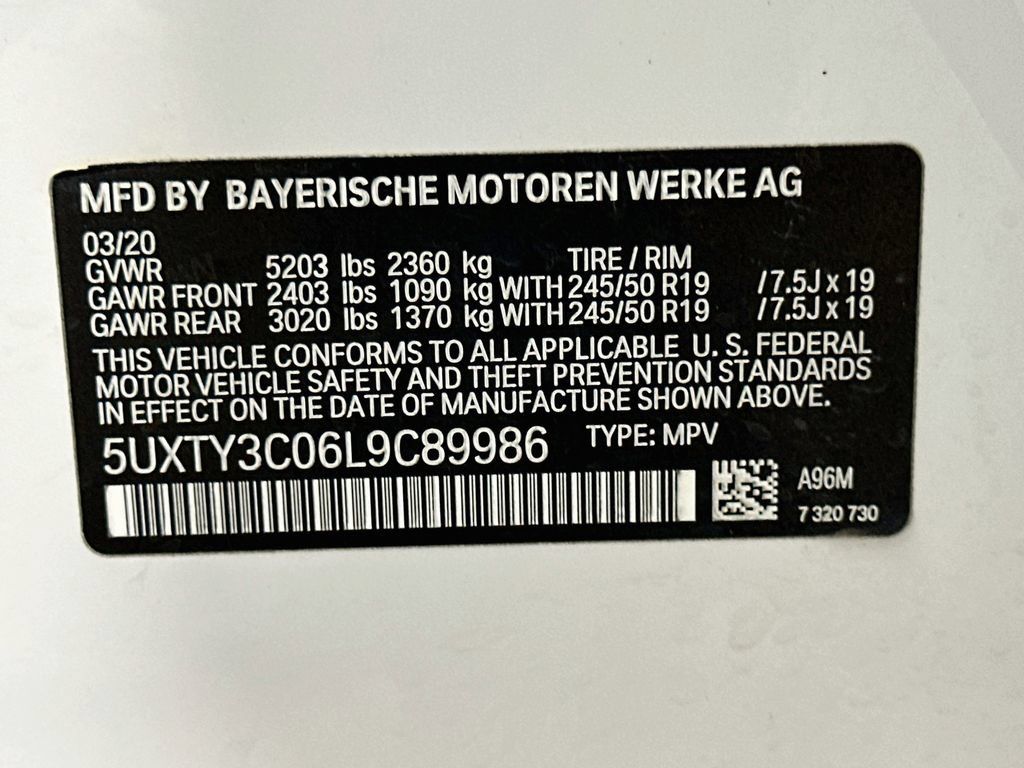 Used 2020 BMW X3 sDrive30i RWD image 33