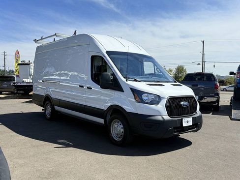 Used 2023 Ford Transit 350 148 High Roof Extended w/ Fleet Safety Package RWD image 5