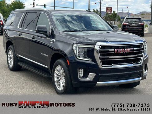 Used 2021 GMC Yukon XL SLT w/ SLT Luxury Package AWD/4WD image 1
