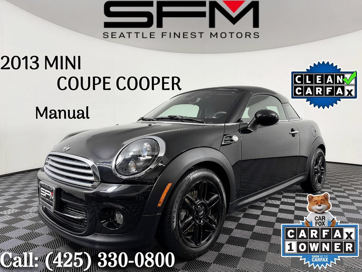 Used 2013 MINI Cooper Coupe FWD image 1