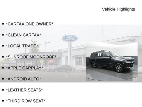 Used 2024 Jeep Grand Cherokee L Limited w/ Trailer Tow Package image 19