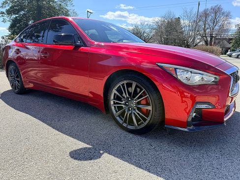 Used 2018 INFINITI Q50 Red Sport 400 image 2