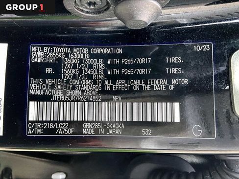 Certified 2024 Toyota 4Runner TRD Off-Road Premium w/ Off Road Premium Plus Package AWD/4WD image 37