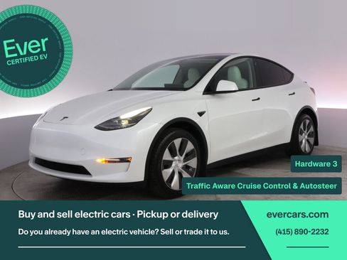 Used 2023 Tesla Model Y Long Range AWD/4WD image 1