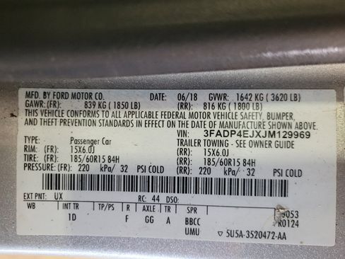 Used 2018 Ford Fiesta SE FWD image 33