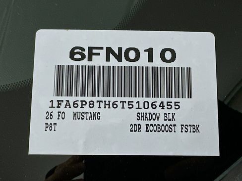 New 2026 Ford Mustang Premium RWD image 23