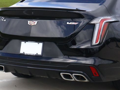 Certified 2025 Cadillac CT4 V w/ Technology Package RWD image 11