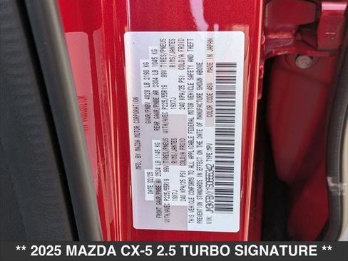New 2025 MAZDA CX-5 Signature image 15