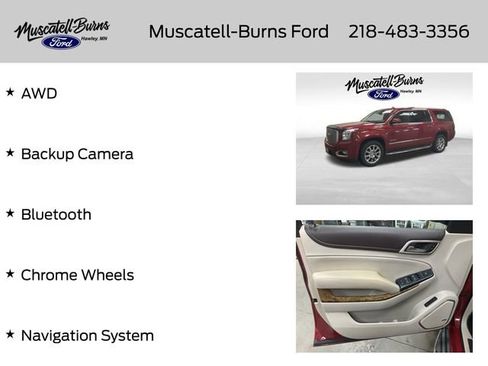 Used 2015 GMC Yukon XL Denali w/ Open Road Package image 7