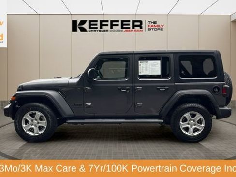 Certified 2023 Jeep Wrangler Unlimited Sport AWD/4WD image 2