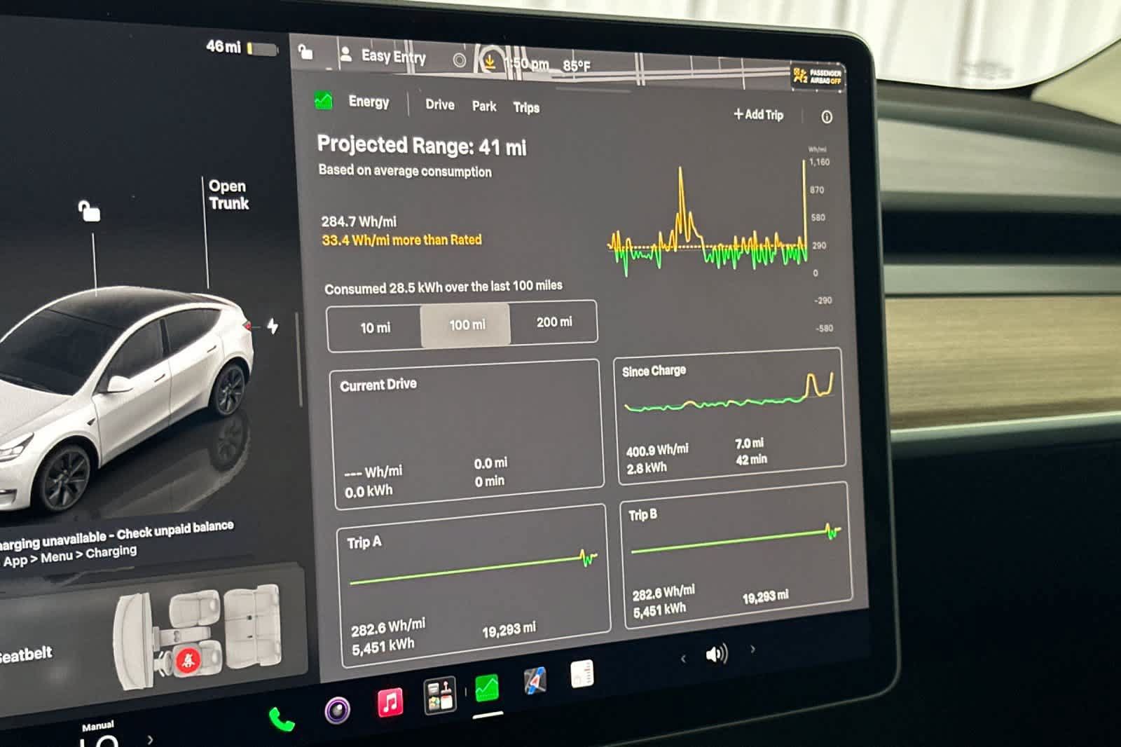 Used 2024 Tesla Model Y Long Range AWD/4WD image 25